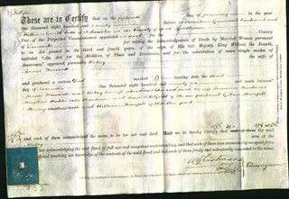 Deed by Married Women - Betsey Howorth-Original Ancestry