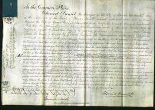 Court of Common Pleas - Leonora Saunders-Original Ancestry
