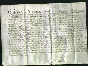 Deed by Married Women - Elizabeth Calhoun-Original Ancestry