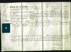 Deed by Married Women - Mary Cook-Original Ancestry