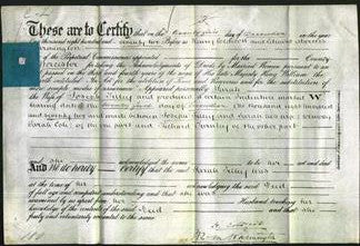 Deed by Married Women - Sarah Cole Tilley-Original Ancestry
