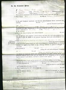 Court of Common Pleas - Ann Cartwright-Original Ancestry