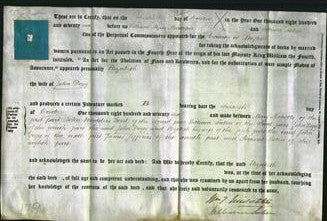 Deed by Married Women - Elizabeth Degg-Original Ancestry