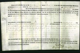 Deed by Married Women - Sarah Fletcher-Original Ancestry