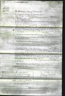 Court of Common Pleas - Mary Brown-Original Ancestry