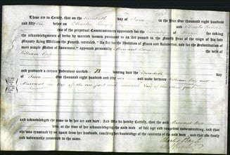 Deed by Married Women - Margaret Boss-Original Ancestry
