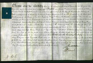 Deed by Married Women - Ann Morgan and Elizabeth Price-Original Ancestry