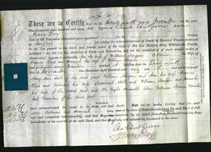 Deed by Married Women - Ann Morgan, Catherine Bliss, Hannah Morgan-Original Ancestry