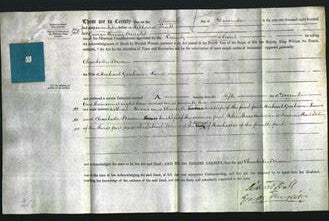 Deed by Married Women - Charlotte Broom Laws-Original Ancestry