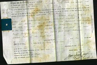 Deed by Married Women - Mary Ann Snelson-Original Ancestry
