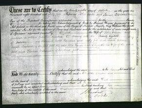 Deed by Married Women - Elizabeth Vernon-Original Ancestry