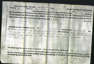 Deed by Married Women - Eliza Symonds-Original Ancestry