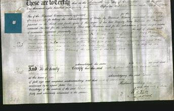 Deed by Married Women - Emma Pratt and Selina Wait-Original Ancestry