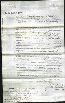 Court of Common Pleas - Ellen Hornby-Original Ancestry