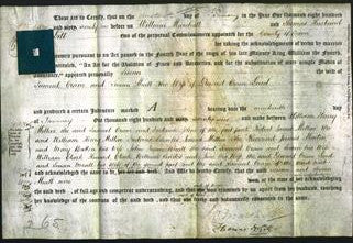Deed by Married Women - Susan Cram and Susan Miall Gard-Original Ancestry