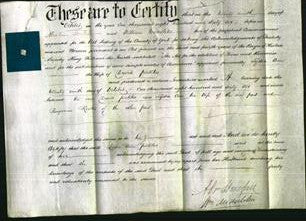 Deed by Married Women - Lydia Ann Pickles-Original Ancestry
