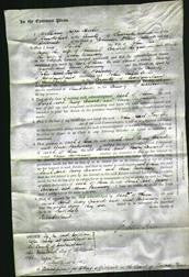 Court of Common Pleas - Sarah Hird, Mary Coward and Ann Mounsey-Original Ancestry