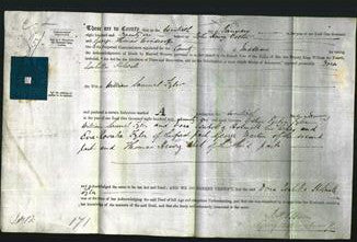 Deed by Married Women - Dora Isabella Holwall Tyler-Original Ancestry