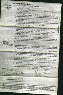 Court of Common Pleas - Charlotte Ann Redda-Original Ancestry