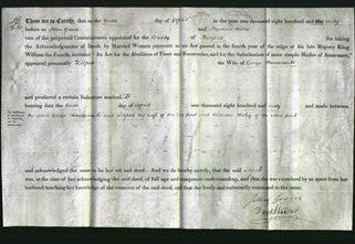 Deed by Married Women - Lilpah Handscombe-Original Ancestry