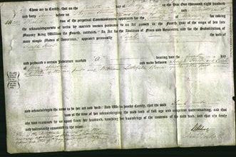 Deed by Married Women - Sarah Hort-Original Ancestry