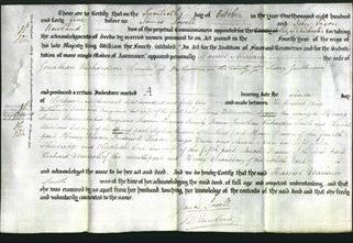 Deed by Married Women- Harriet Miriam Smith-Original Ancestry