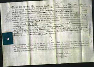 Deed by Married Women - Sarah Margaret Luales-Original Ancestry