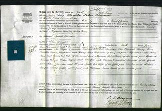 Deed by Married Women - Emily Heber Percy and Harriet Sarah Thornton-Original Ancestry