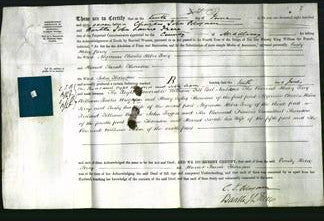 Deed by Married Women - Emily Heber Percy and Harriet Sarah Thornton #2-Original Ancestry