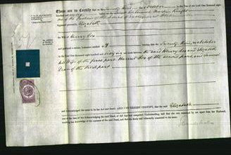 Deed by Married Women - Elizabeth Cox-Original Ancestry