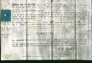 Deed by Married Women - Ann Lewis-Original Ancestry