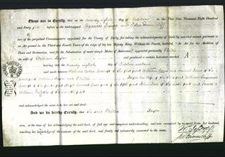 Deed by Married Women - Phillis Taylor-Original Ancestry