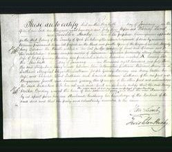 Deed by Married Women - Mary Walker Barclay-Original Ancestry