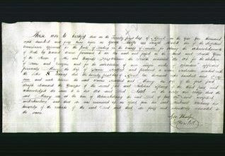 Deed by Married Women - Mary Shadford-Original Ancestry