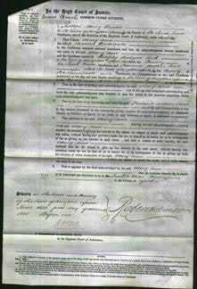 Court of Common Pleas - Mary Ann Coverdale-Original Ancestry