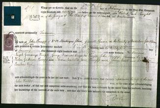Deed by Married Women - Susanna Knapp-Original Ancestry