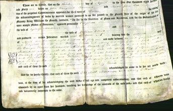 Deed by Married Women - Elizabeth Mortimer and Mary Elliott-Original Ancestry