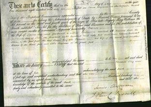 Deed by Married Women - Eleanor Say-Original Ancestry