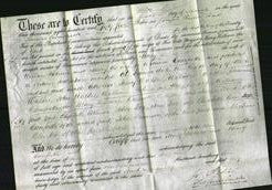 Deed by Married Women - Mary Holmes and Mary Cornforth-Original Ancestry