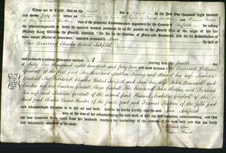 Deed by Married Women - Ann Ashfield-Original Ancestry