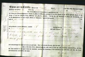 Deed by Married Women - Elizabeth Clark-Original Ancestry