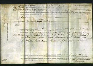 Deed by Married Women - Sarah Calder-Original Ancestry