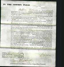 Court of Common Pleas - Elizabeth Clark-Original Ancestry