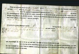 Deed by Married Women - Caroline Worswick-Original Ancestry