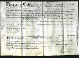 Deed by Married Women - Dinah Biggins-Original Ancestry