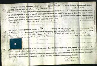 Deed by Married Women - Sarah Jane Clubley and Mary Hayton-Original Ancestry
