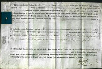 Deed by Married Women - Roseanna Carter-Original Ancestry