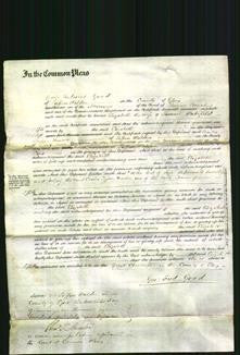 Court of Common Pleas - Elizabeth Wakefield-Original Ancestry