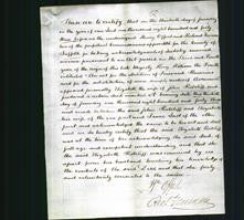 Deed by Married Women - Elizabeth Ratcliff-Original Ancestry