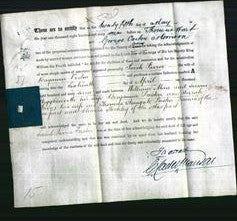 Deed by Married Women - Sarah Farrer Preston-Original Ancestry